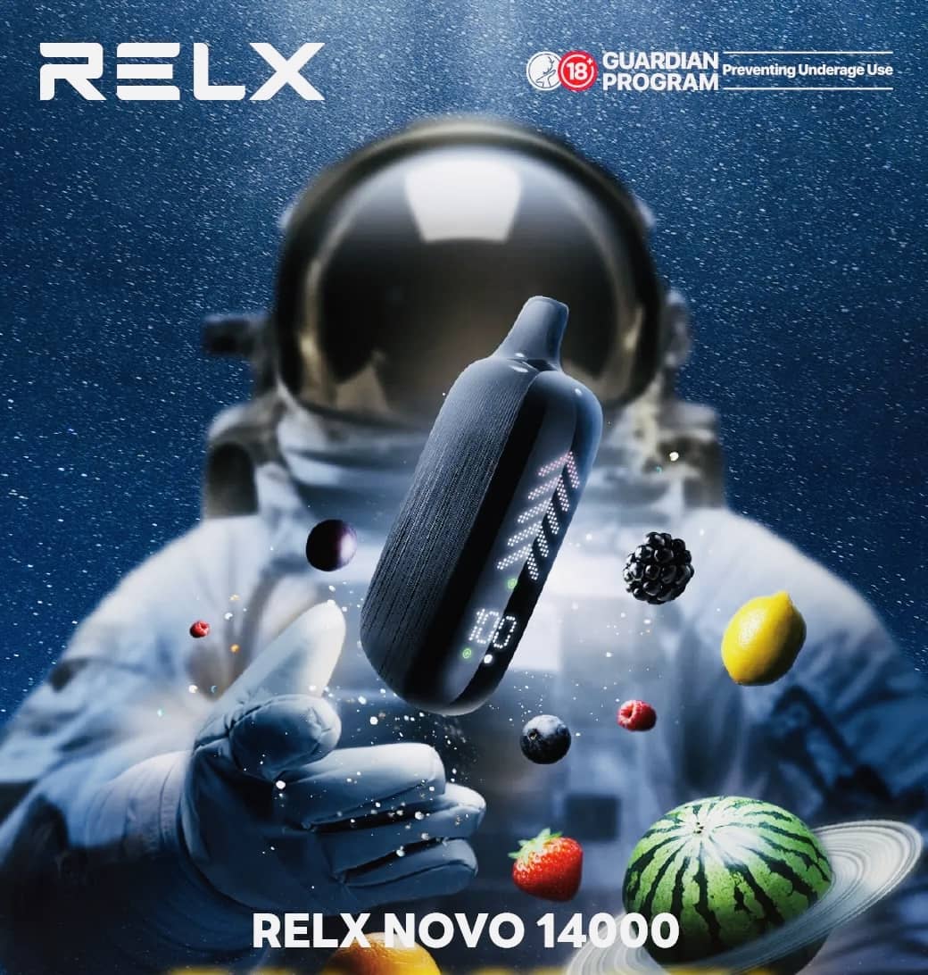 RELX NOVO 14000 Puffs Disposable Pod